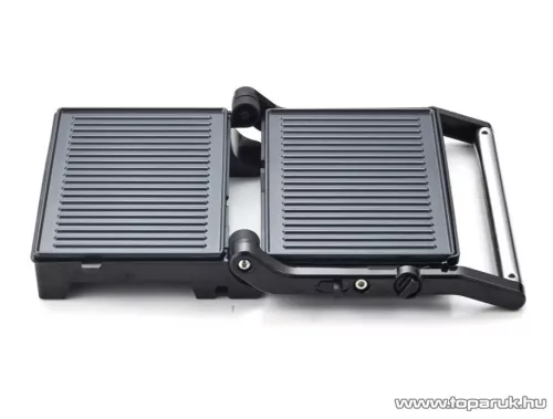 Hausmeister HM8811 Elektromos asztali grillsütő, kontakt grill, panini sütő, 1000 W