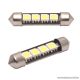 Carguard 4 SMD LED-es sofita izzó rendszám vagy belső tér világítás, fehér, 2 db / csomag (51017)