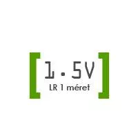 1,5V-os elem (LR 1 méret)
