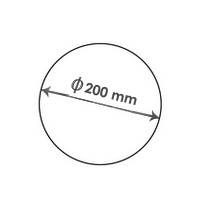 200 mm átmérő