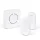 delight 55332WH-2 Digitális elem és vezeték nélküli Kinetic csengő két kültéri egységgel, fehér (hatótávolság: 150 m) 