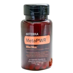   doTERRA MetaPWR Mito2Max Táplálékkiegészítő növényi kivonatokkal, alfa-liponsavval és esszenciális olajokkal