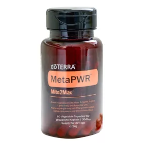   doTERRA MetaPWR Mito2Max Táplálékkiegészítő növényi kivonatokkal, alfa-liponsavval és esszenciális olajokkal
