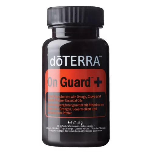 doTERRA On Guard lágyzselatin kapszula, táplálékkiegészítő narancs, szegfűszeg és fekete bors esszenciális olajokkal