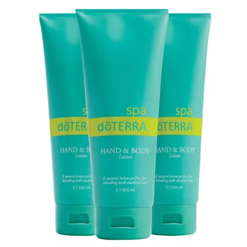 doTERRA Spa Hand & Body kéz- és testápoló krém, 3 x 200 ml