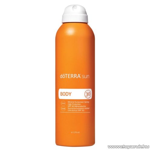 doTERRA Sun Body ásványi fényvédő spray testre, SPF 30, 170 ml