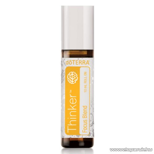 doTERRA Thinker, figyelmet segítő esszenciális olaj keverék Touch (Roll on) kivitelben, 10 ml