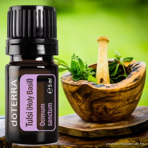 doTERRA Tulsi (Holy Basil) - Szent bazsalikom esszenciális olaj, illóolaj, 5 ml