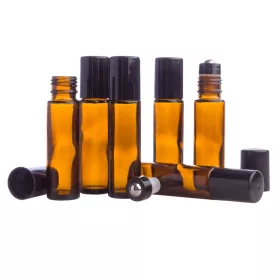   doTERRA 10 ml-es borostyánszínű golyós üvegek, 6 db/csomag