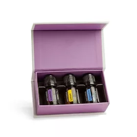   doTERRA Esszenciális olaj bemutató csomag, levendula, citrom és bormenta, 3 x 5 ml