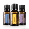 doTERRA Esszenciális olaj kezdő csomag, levendula, citrom és bormenta, 3 x 15 ml