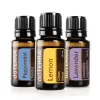 doTERRA Esszenciális olaj kezdő csomag, levendula, citrom és bormenta, 3 x 15 ml