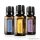 doTERRA Esszenciális olaj kezdő csomag, levendula, citrom és bormenta, 3 x 15 ml