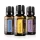 doTERRA Esszenciális olaj kezdő csomag, levendula, citrom és bormenta, 3 x 15 ml