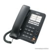ConCorde A40 black vezetékes telefon, LED hívásjelzéssel, fekete