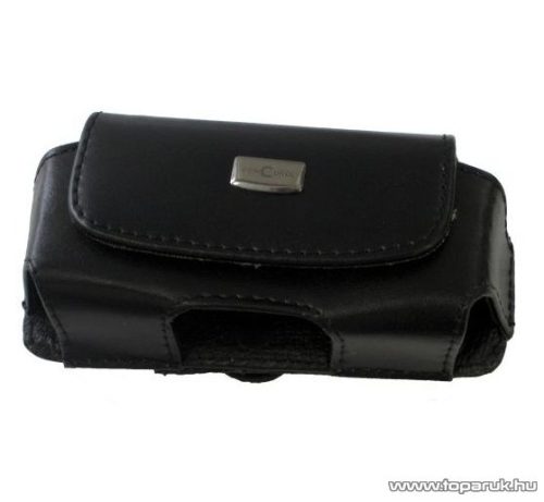 ConCorde Fekvő bőrtok közepes méretű mobiltelefonokhoz, 10 x 4,5 cm