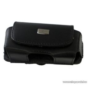   ConCorde Fekvő bőrtok nagy méretű mobiltelefonokhoz, 10,5 x 5 cm