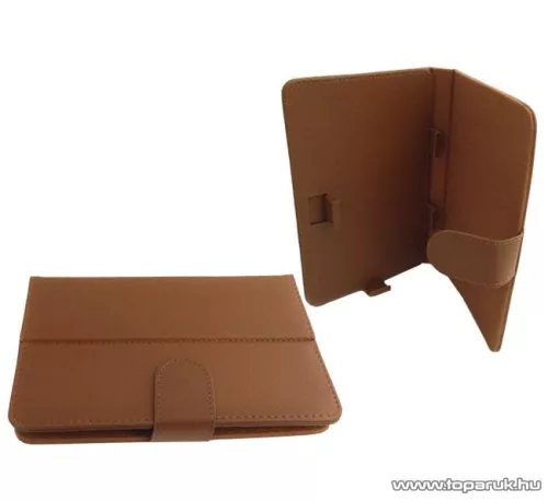 ConCorde tab 7"-os tablet műbőr tok, barna