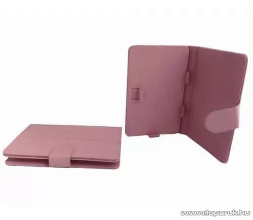 ConCorde tab 7"-os tablet műbőr tok, rózsaszín (pink)