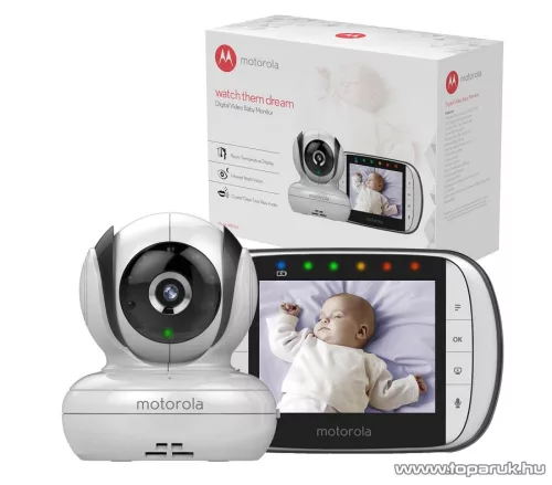 Motorola MBP36S Videós Babaőrző, bébiőr (Baby monitor) kamerával, 300 m hatótávolság