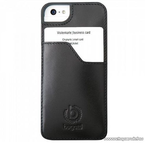 bugatti CPLP-AP 08179 álló Apple iPhone 5 mobiltelefon tok, fekete
