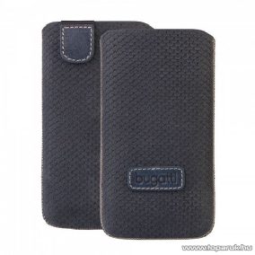   Bugatti Perfect Scale blue Apple iPhone 4/4S sötétkék álló bőrmobiltelefon tok (07783)