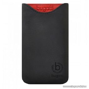   Bugatti Skinny M álló valódi bőr mobiltelefon tok, 72 mm x 123 mm (07949)