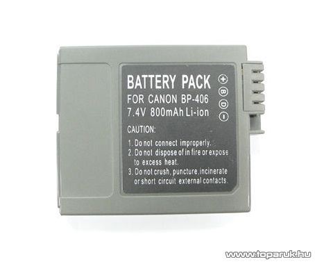 ConCorde for Canon BP406 akkumulátor