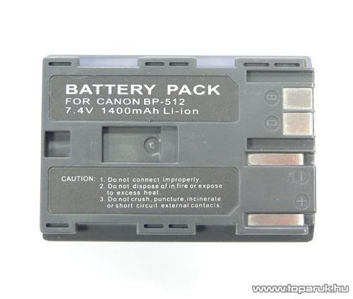 ConCorde for Canon BP512 akkumulátor