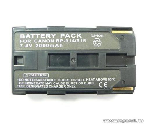 ConCorde for Canon BP915 akkumulátor