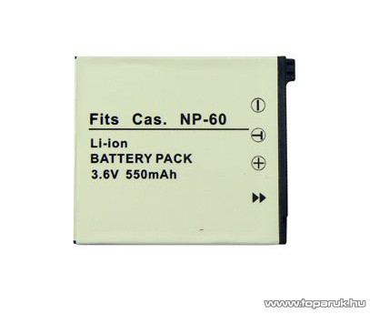 ConCorde for Casio NP-60 akkumulátor