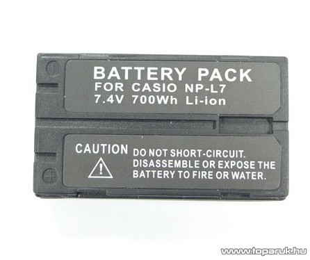 ConCorde for Casio NP-L7 akkumulátor