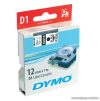 DYMO D1 kazetta, 12mmx7m, fekete/víztiszta - megszűnt termék: 2016. július