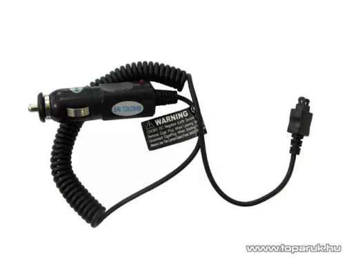 Ericsson T28/P800 autóstöltő, szivargyújtó csatlakozó, utángyártott