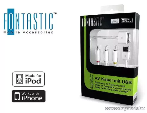 Fontastic iPhone BS-107 audio/video kábel