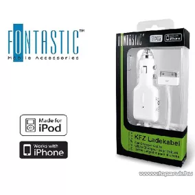   Fontastic iPhone BS-110 autóstöltő 12/24V, szivargyújtó csatlakozó