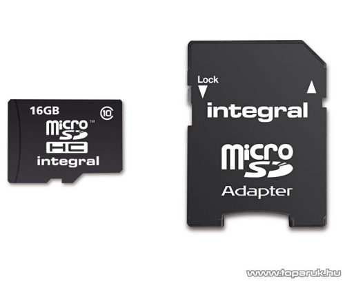 Integral Ultima Pro Micro SDHC memóriakártya, 16GB