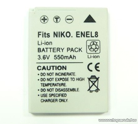 ConCorde for Nikon ENEL8 akkumulátor