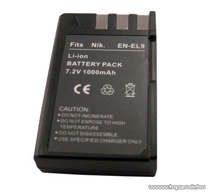 ConCorde for Nikon ENEL9 akkumulátor