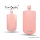 Pierre Cardin H10-10 Slim PINK univerzális álló mobiltelefon bőrtok, rózsaszín