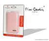 Pierre Cardin H10-10 Slim PINK univerzális álló mobiltelefon bőrtok, rózsaszín