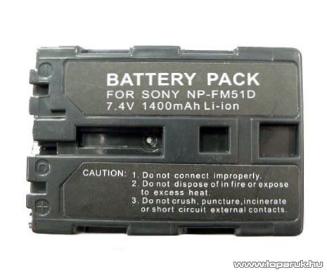 ConCorde for Sony FM51D akkumulátor