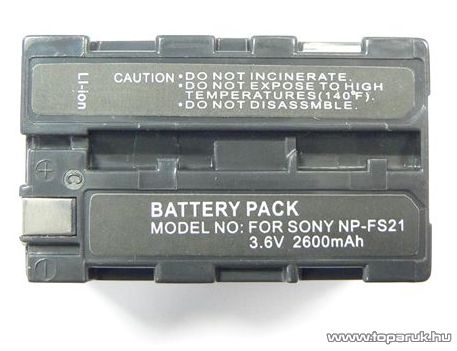 ConCorde for Sony NP-FS21 akkumulátor