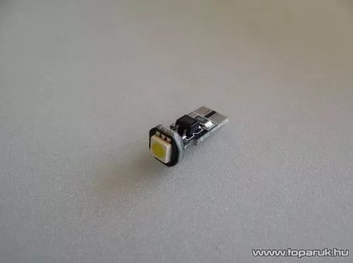 1 HighPower LED, 180 fok látószög, CAN-BUS, W5W foglalat (LD13-W5W) - megszűnt termék: 2016. június