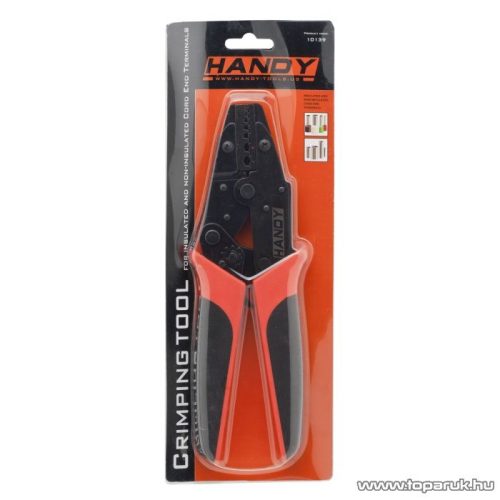 Handy Krimpelő fogó nem szigetelt érvéghüvelyekhez, 0,9-4,5 mm2 (10139)