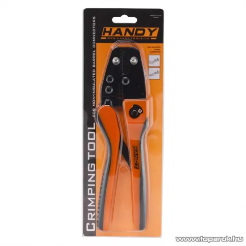 Handy Krimpelő fogó nem szigetelt sarukhoz, 0,8-6 mm2 (10182)