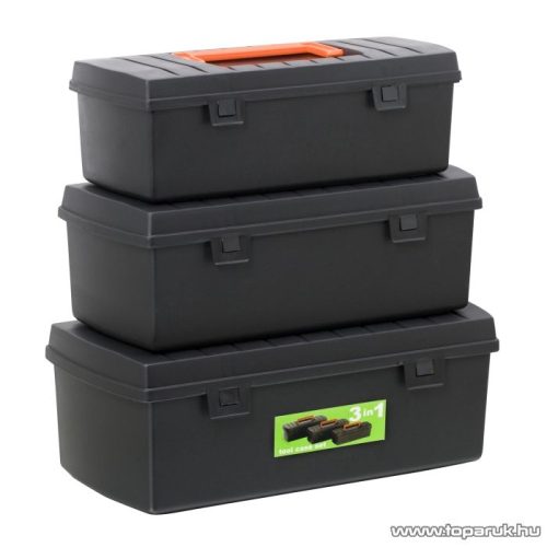 Handy Műanyag szerszámosláda szett, 3 részes (10919) - megszűnt termék: 2015. december