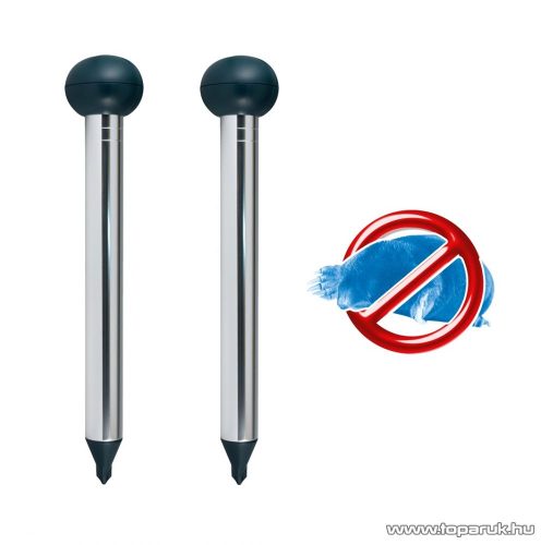 SILVERLINE IN 25131 DUO Vole and Mole Free PowerVib 1250 Elemes vakondriasztó karó (hatótávolság: 1250 m2)