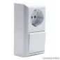   GAO Business Line IP20 Falon kívüli beltéri váltókapcsoló dugaljal, fehér, 230V, 50Hz, 10A (0314H)