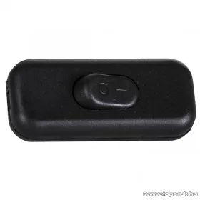   Steck SKK 02X / HOME 0535S Zsinórközi 1 pólusú kapcsoló, fekete